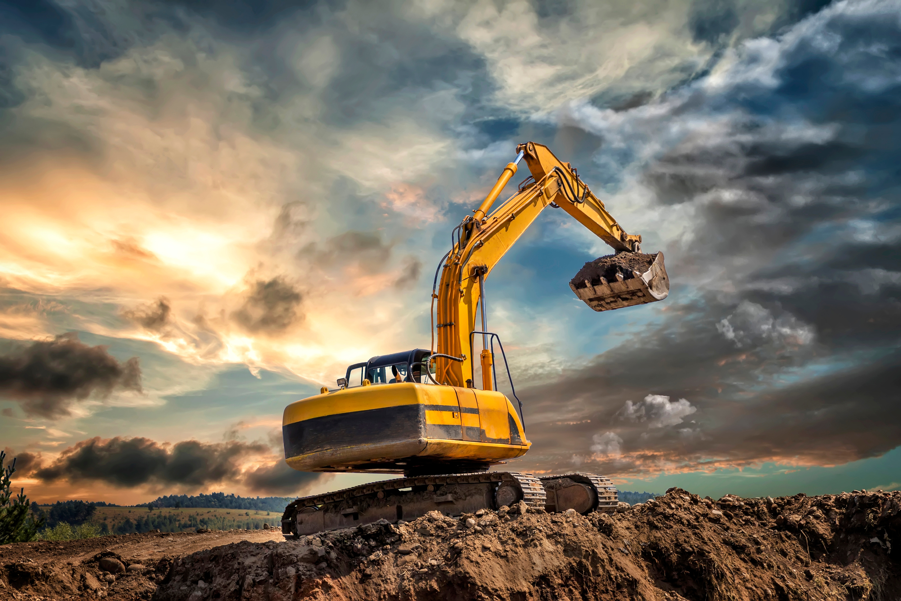 Crawler excavator